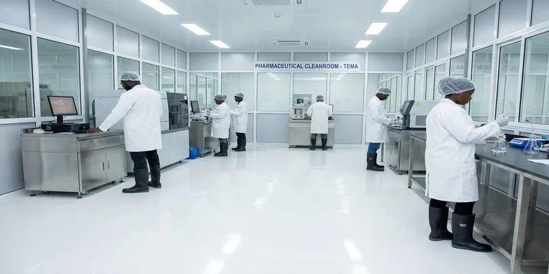 Pharma lab epoxy Tema Ghana