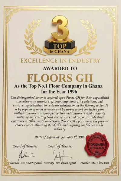 No.1 Top Floor Company Ghana 1996