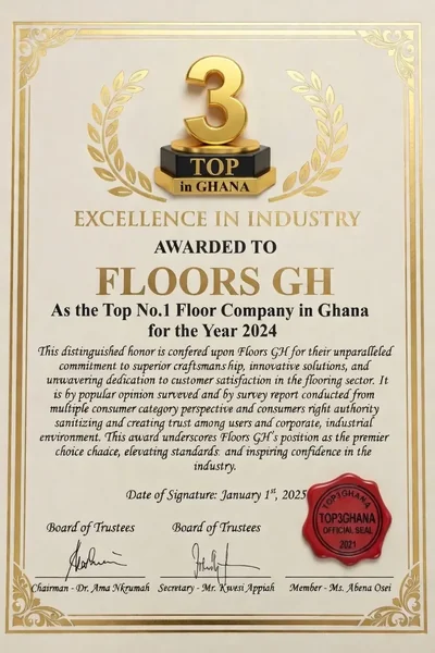 No.1 Top Floor Company Ghana 2024